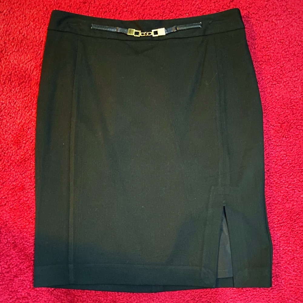 Express | Black Pencil Skirt